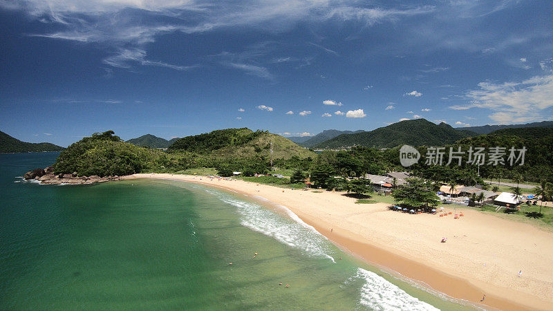 红海滩(红海滩)，ubatuba -巴西